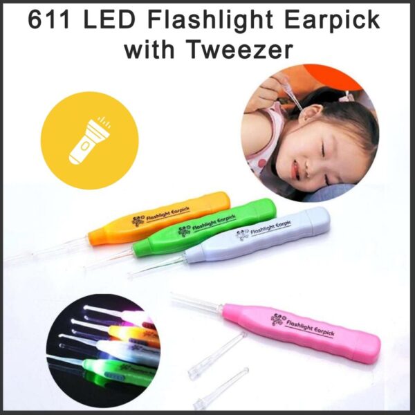 LED Flashlight Earpick